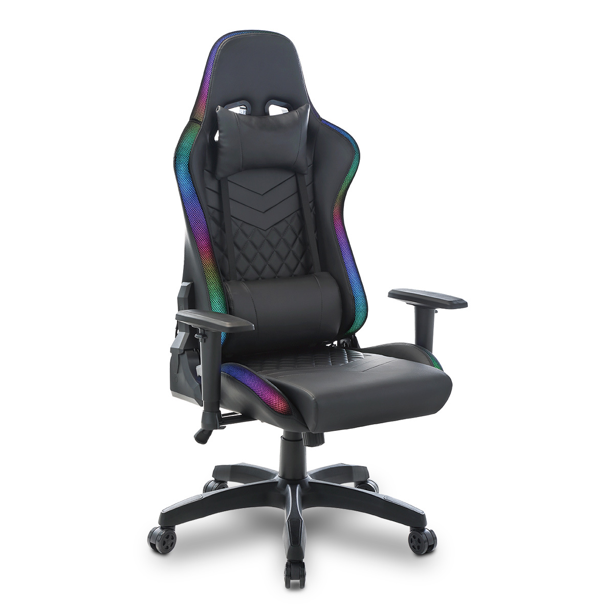 silla gamer 4tune fio5615r led ajustable negro silla gamer 4tune fio5615r led ajustable negro