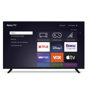 pantalla smart tv jvc 43 pulgadas full hd led roku frameless si43frf